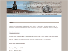 Tablet Screenshot of kultur-paradies.ch